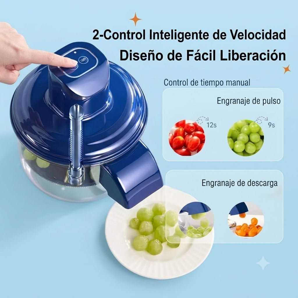 PELADOR DE FRUTAS RECARGABLE-MENOS ESFUERZO MAS RAPIDEZ