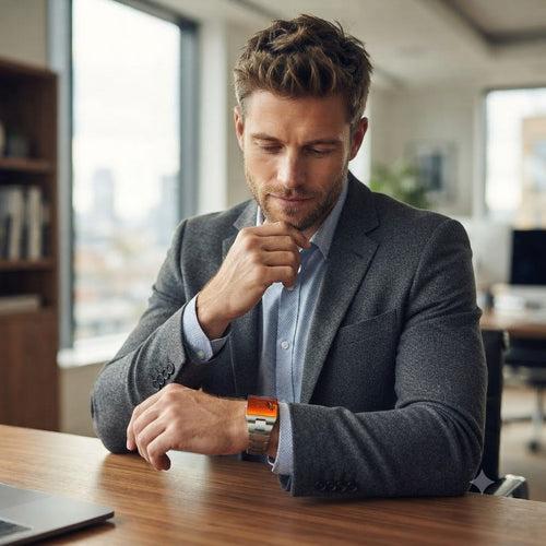 RELOJ POEDEGAR FUTURISTA-DISEÑO MINIMALISTA CON PRESENCIA INIGUALABLE