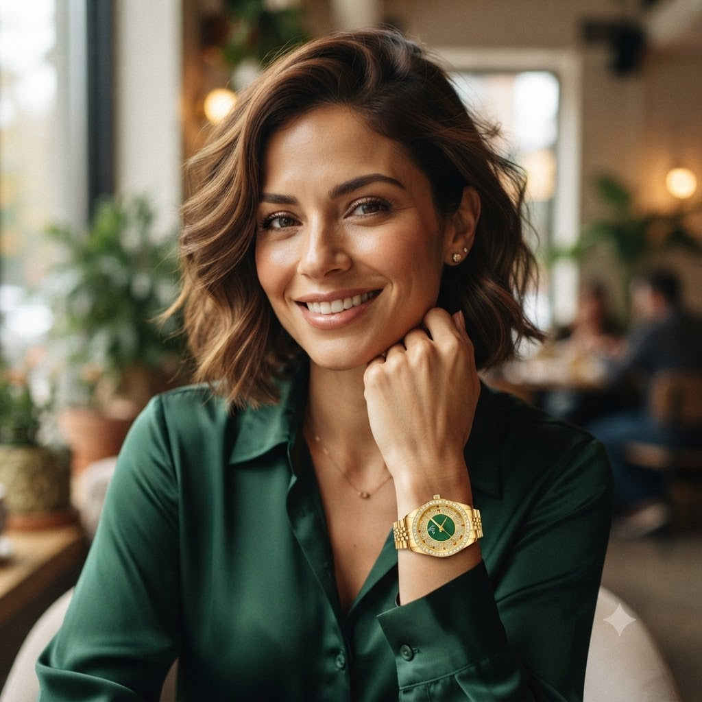 RELOJ DE PULSERA DE LUJO-UN DISEÑO EXCLUSIVO PARA QUIENES MARCAN LA DIFERENCIA