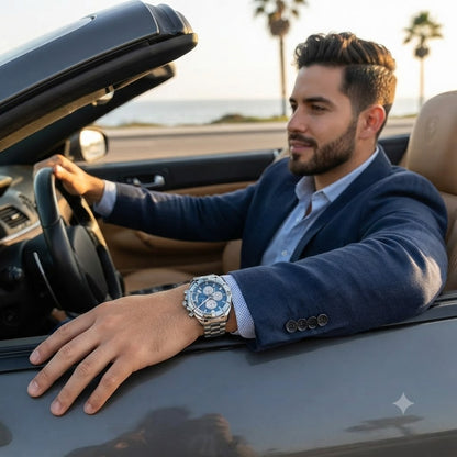 RELOJ CRONOGRAFO-MULTIFUNCIONAL PERFECTO PARA USO DIARIO
