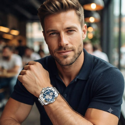 RELOJ CRONOGRAFO-MULTIFUNCIONAL PERFECTO PARA USO DIARIO
