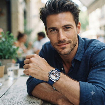 RELOJ CON DISEÑO DEPORTIVO Y ELEGANTE-COMODO Y FLEXIBLE IDEAL PARA TI