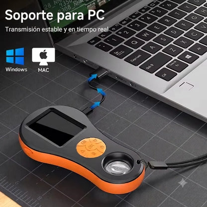 MICROSCOPIO PORTATIL-IPS DE 2,0 PULGADAS HD 1080P 500X TIK