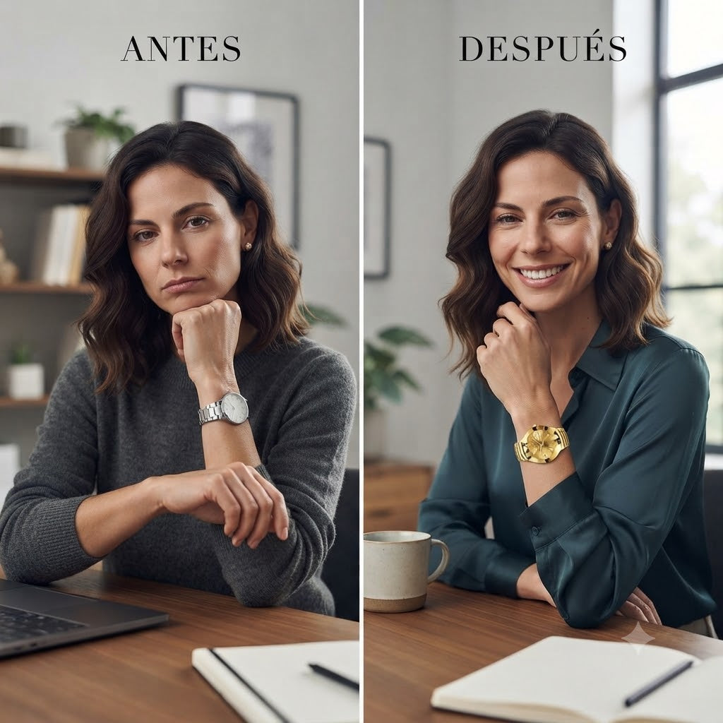 RELOJ DISEÑADO PARA BRILLAR - EXCLUSIVO  Y HECHO CON MATERIALES RESISTENTES
