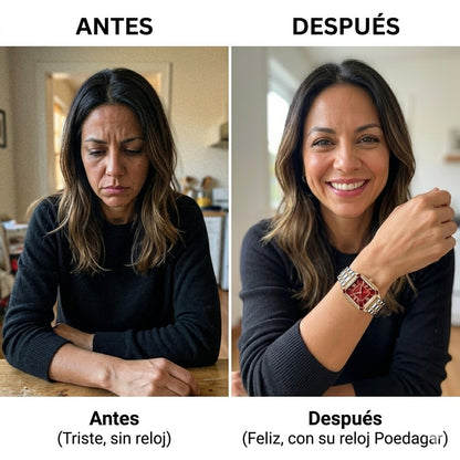 RELOJ POEDAGAR - EL REGALO QUE MAMÁ SE MERECE ACABADOS FINOS