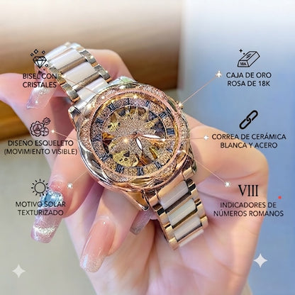 RELOJ DE DAMA DORADO-UN DISEÑO EXCLUSIVO QUE TE HARA RESALTAR