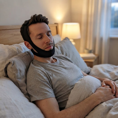 CORREA DE BARBILLA-SOPORTE ERGONOMICO PARA MEJORAR TU MANDIBULA CON TOTAL CONFORT