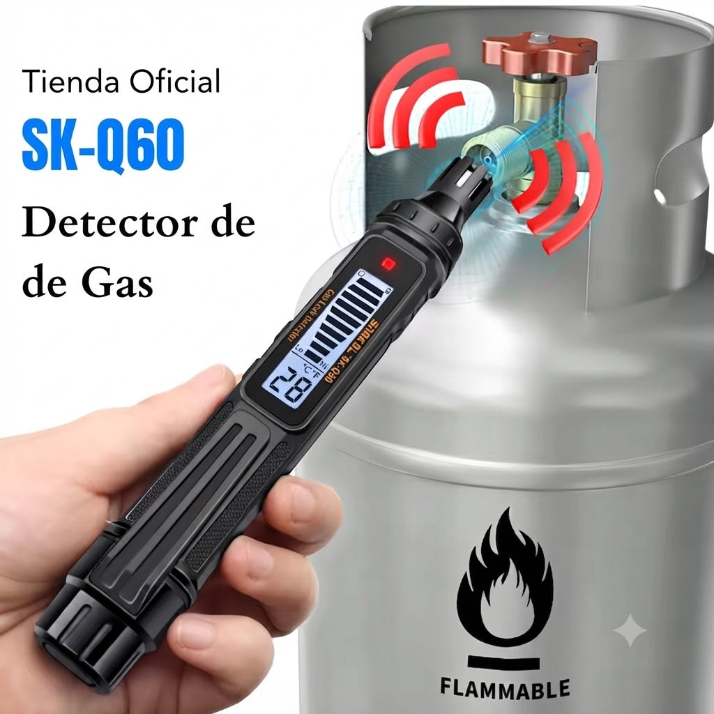 DETECTOR DE FUGAS DE GAS-MEDIDOR DIGITAL DE PRESICON